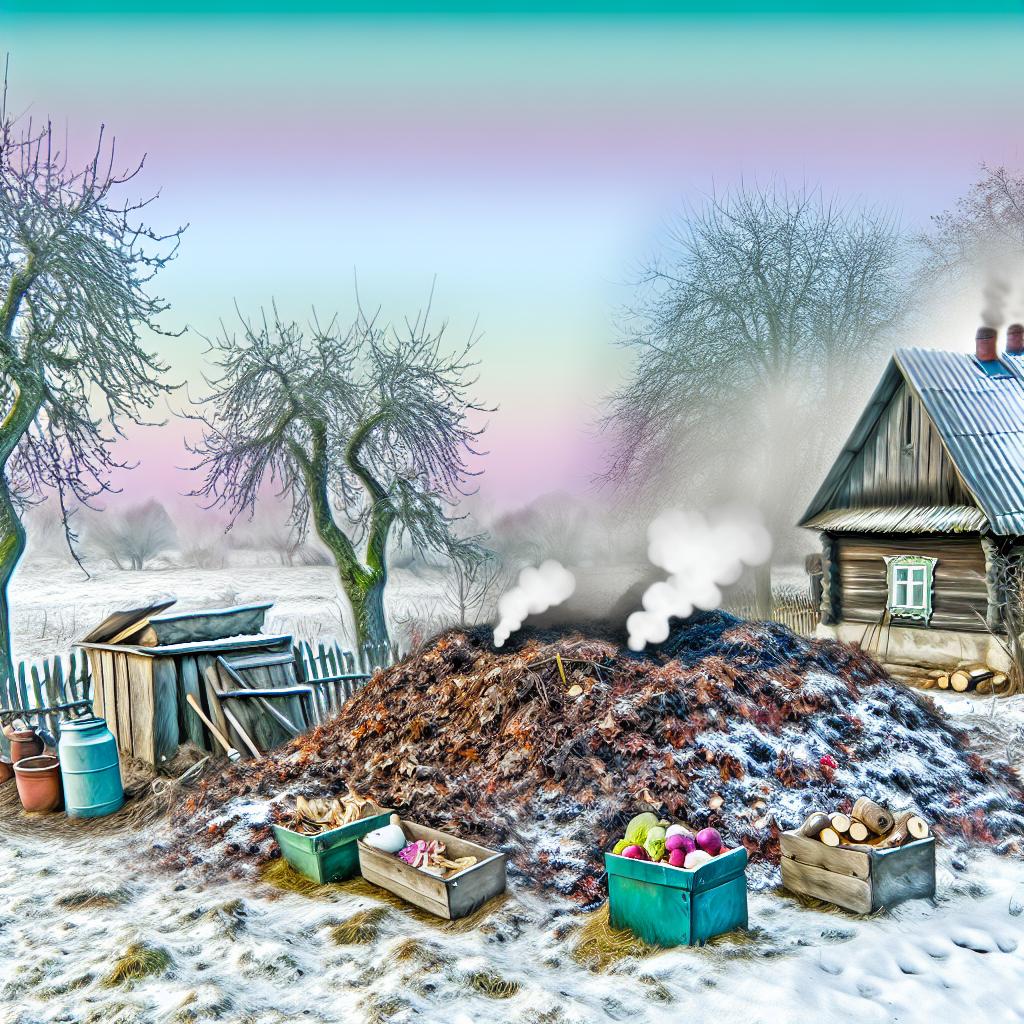 “Winter Composting: How to Keep Your Compost Active in Cold Weather”
