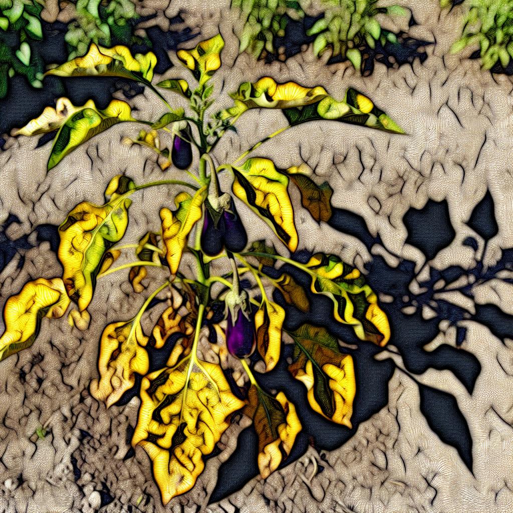“Why are the leaves on my eggplant turning yellow?”